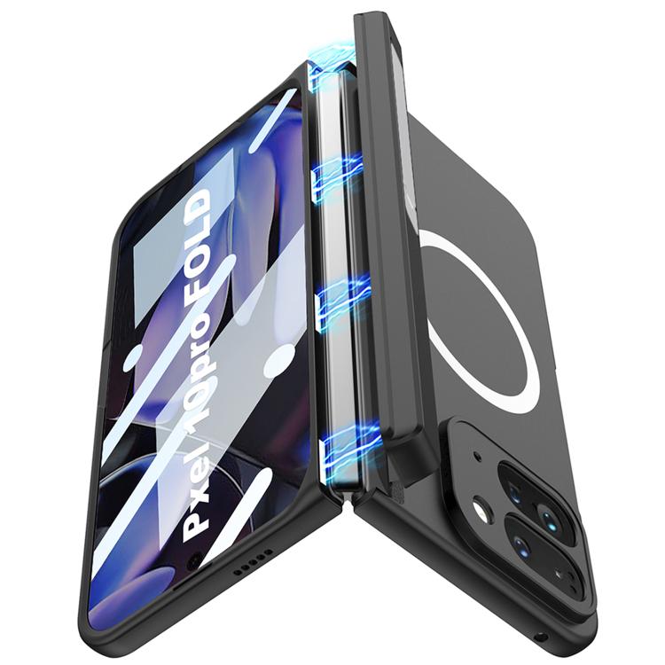 For Google Pixel 10 Pro Fold GKK Integrated MagSafe Magnetic Full Coverage Flip Phone Case