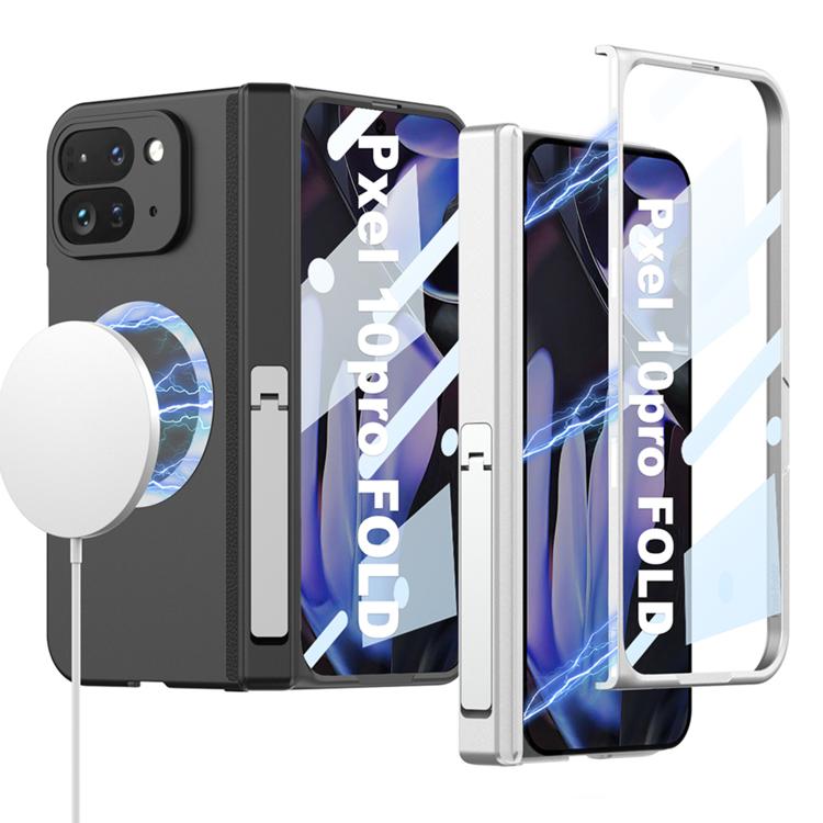 For Google Pixel 10 Pro Fold GKK Integrated MagSafe Magnetic Full Coverage Flip Phone Case