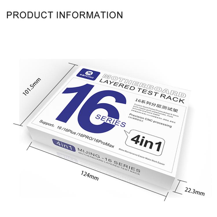 Mijing C24 Pro Motherboard Layered Testing Fixture for iPhone 16 Series