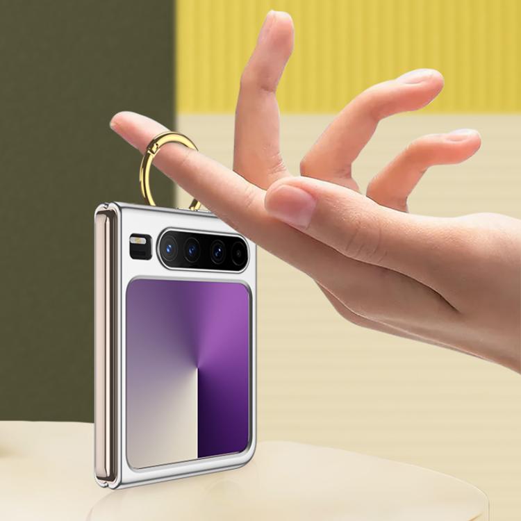 For Huawei Pura X GKK Ultra-thin Full Coverage Phone Flip Case with Wristband