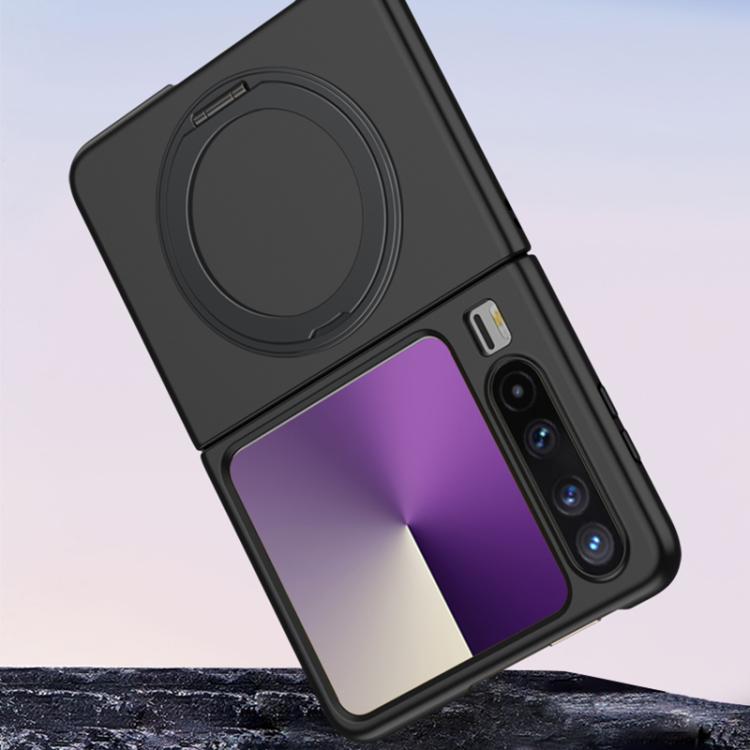 For Huawei Pura X GKK Ultra-thin Full Cover Magnetic Phone Case with Rotating Bracket