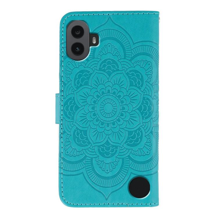 For Nothing CMF Phone 1 Sun Mandala Embossing Pattern Phone Leather Case