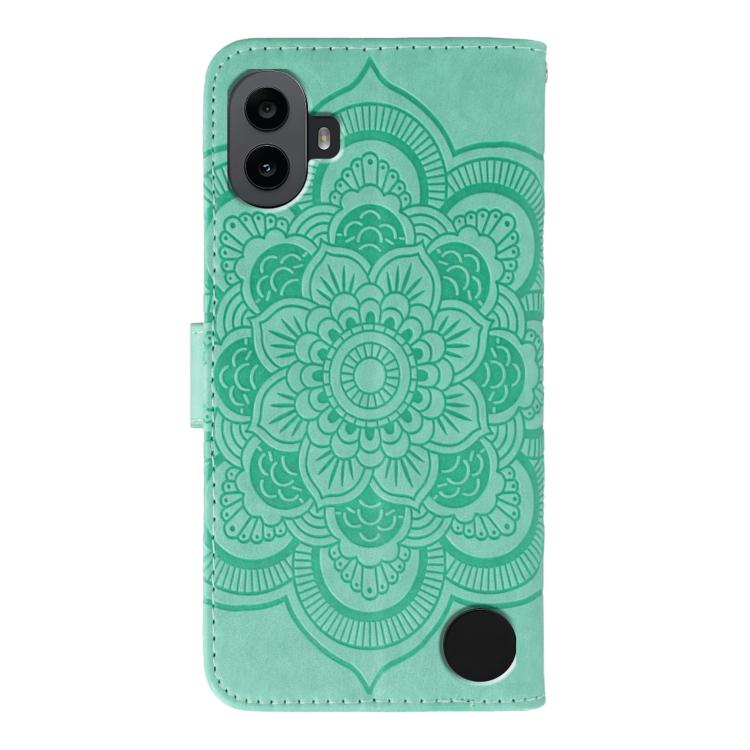 For Nothing CMF Phone 1 Sun Mandala Embossing Pattern Phone Leather Case