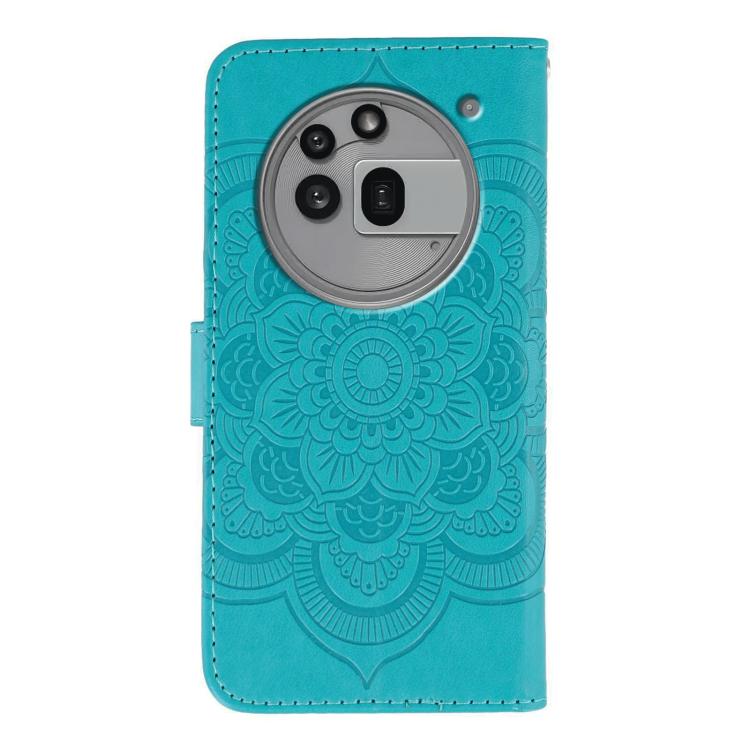 For Nothing Phone 3a Pro Sun Mandala Embossing Pattern Phone Leather Case