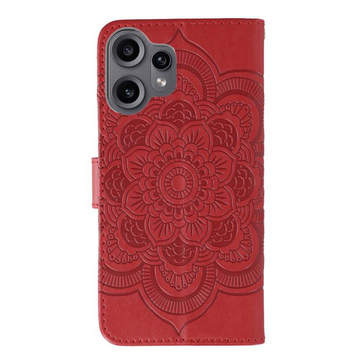 For Nothing CMF Phone 2 Pro Sun Mandala Embossing Pattern Phone Leather Case