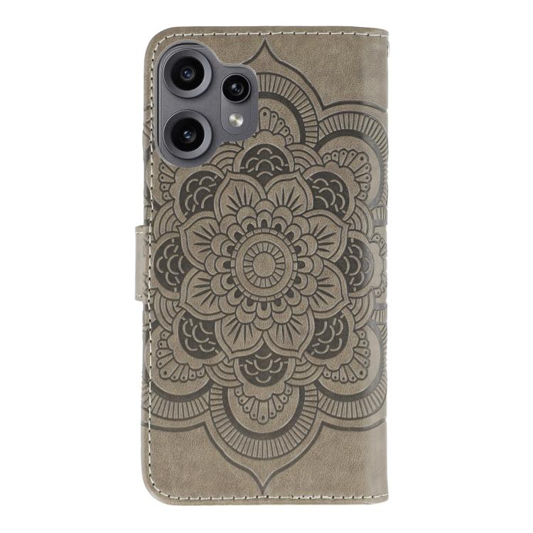 For Nothing CMF Phone 2 Pro Sun Mandala Embossing Pattern Phone Leather Case