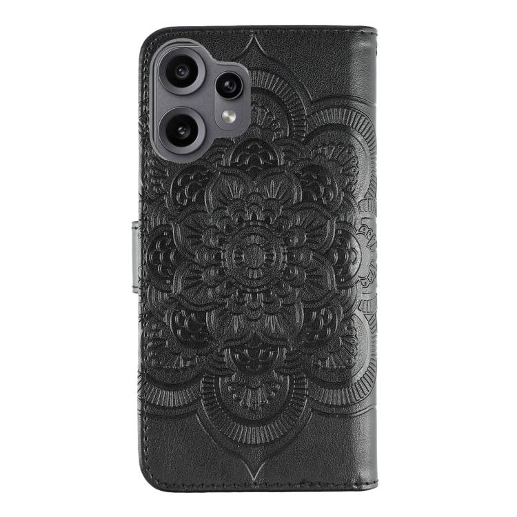 For Nothing CMF Phone 2 Pro Sun Mandala Embossing Pattern Phone Leather Case