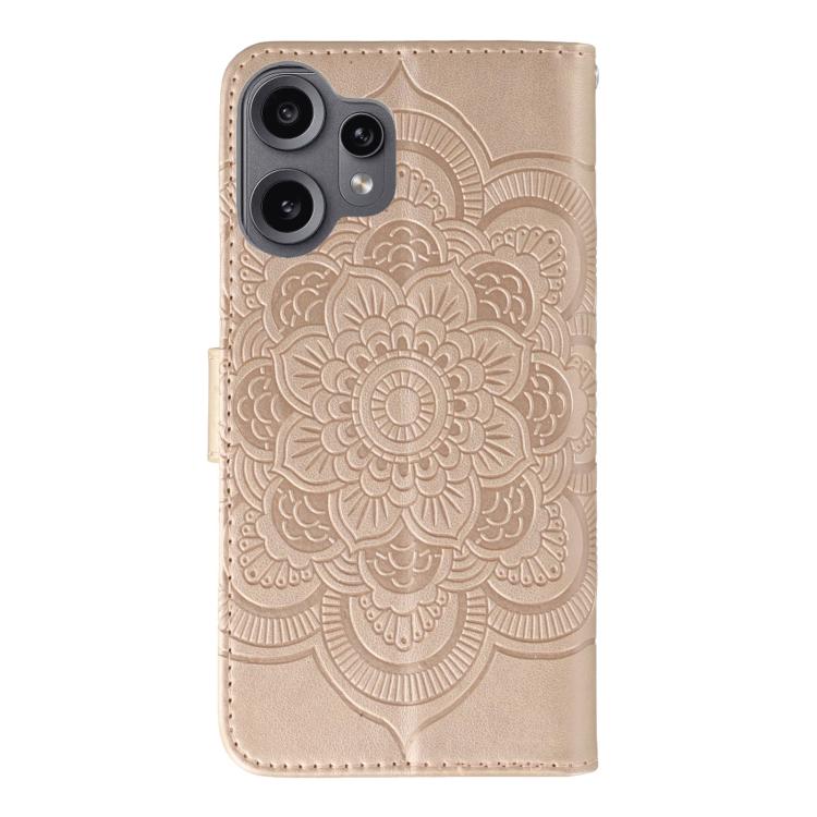 For Nothing CMF Phone 2 Pro Sun Mandala Embossing Pattern Phone Leather Case