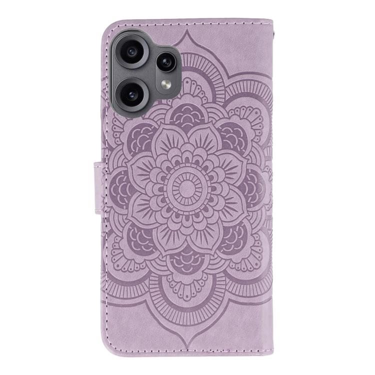 For Nothing CMF Phone 2 Pro Sun Mandala Embossing Pattern Phone Leather Case