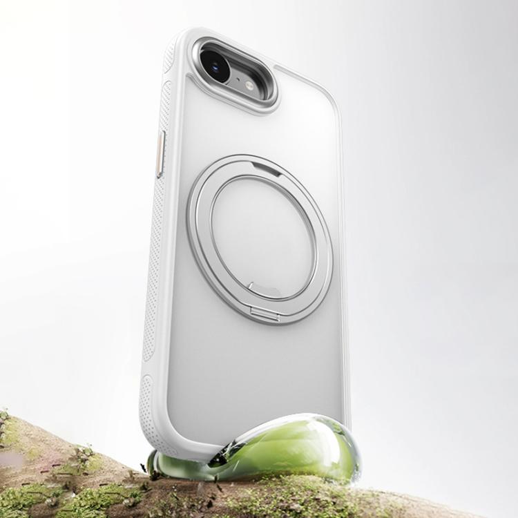 For iPhone 17e / 16e Gear 360 Rotation MagSafe Holder Phone Case
