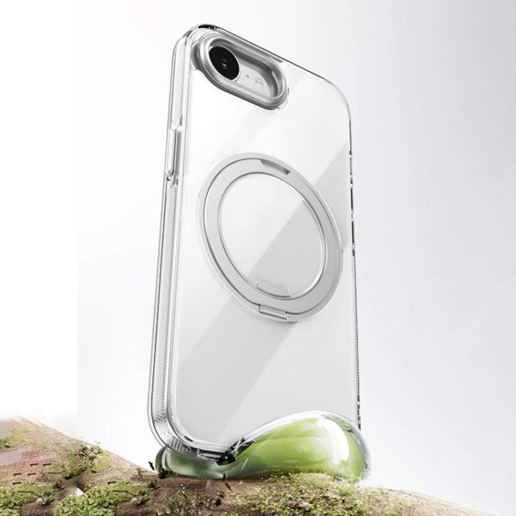 For iPhone 17e / 16e Gear 360 Rotation MagSafe Holder Phone Case