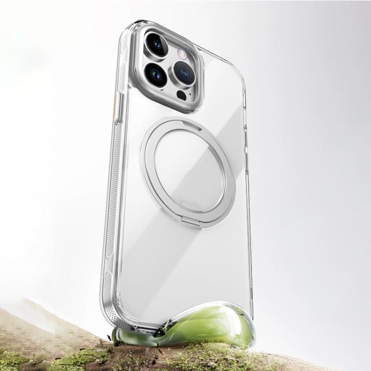 For iPhone 13 Pro Gear 360 Rotation MagSafe Holder Phone Case