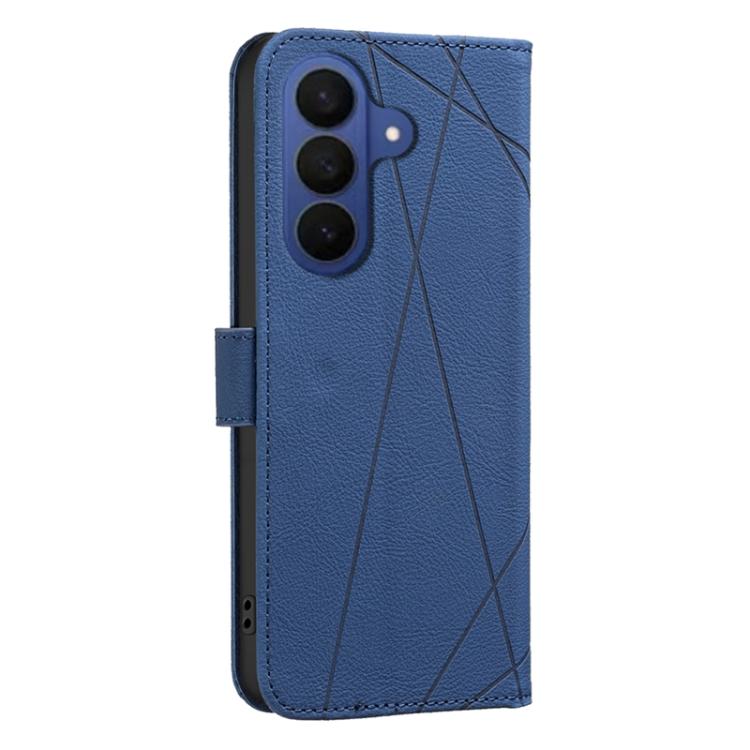 For Samsung Galaxy A27 5G Geometric Pattern RFID Leather Phone Case