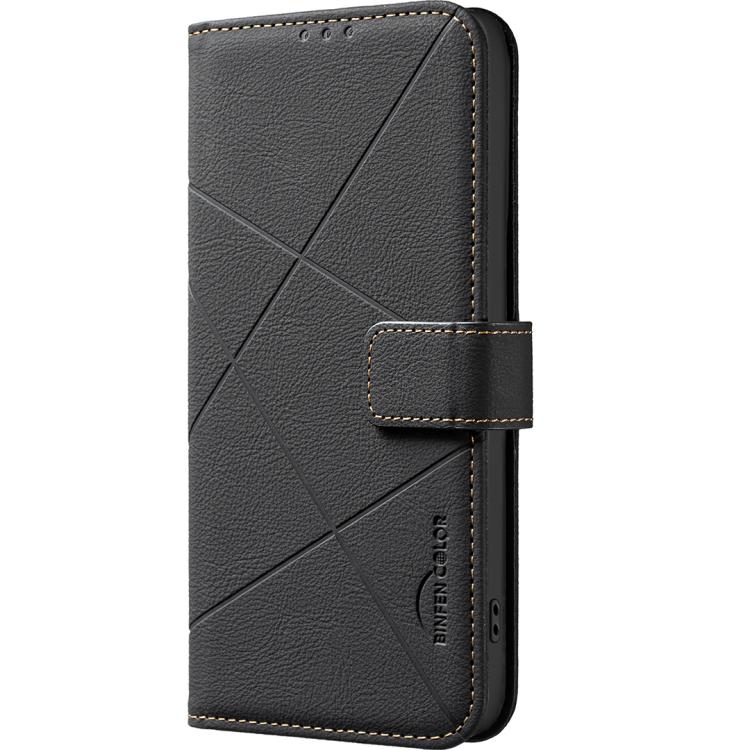 For Samsung Galaxy S25+ / S24+ 5G Geometric Pattern RFID Leather Phone Case