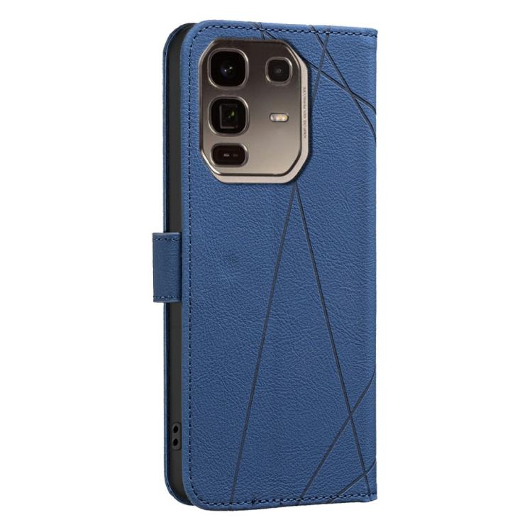 For Infinix Note 50 Pro+ 5G Geometric Pattern RFID Leather Phone Case