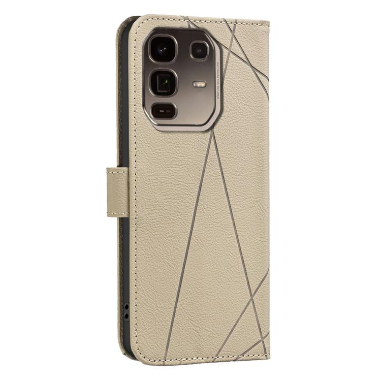 For Infinix Note 50 Pro+ 5G Geometric Pattern RFID Leather Phone Case