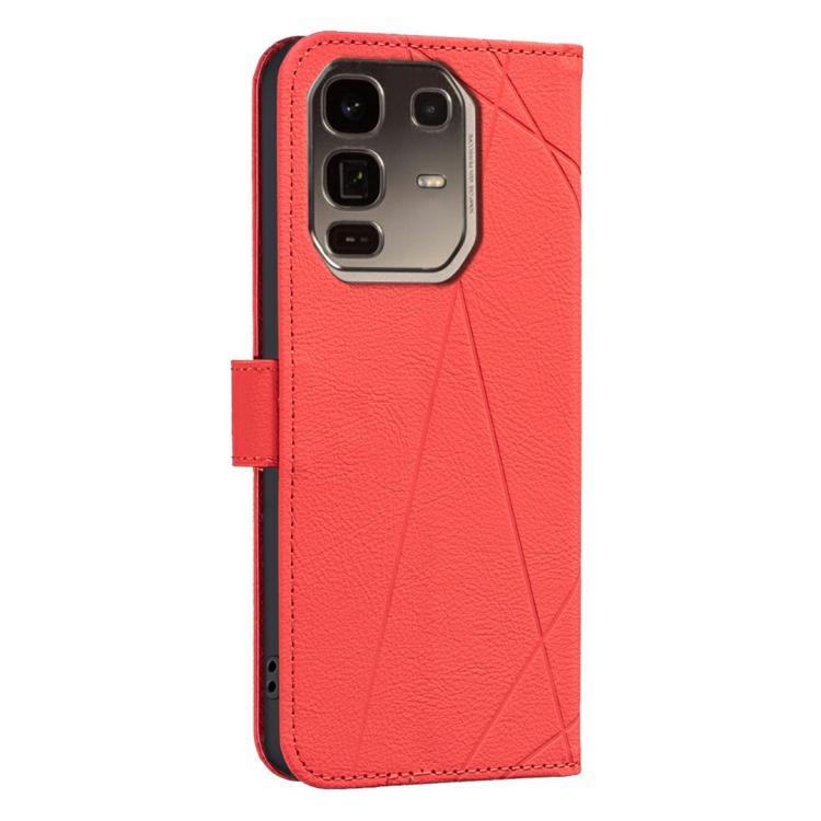 For Infinix Note 50 Pro+ 5G Geometric Pattern RFID Leather Phone Case