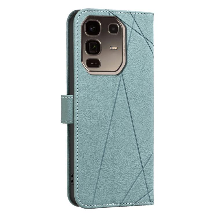 For Infinix Note 50 Pro+ 5G Geometric Pattern RFID Leather Phone Case
