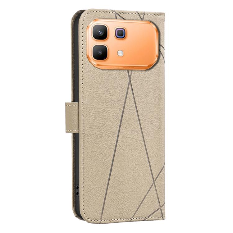 For Infinix Note 60 5G / 60 Pro 5G Geometric Pattern RFID Leather Phone Case