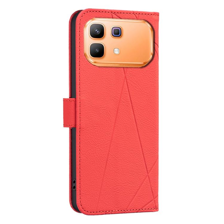 For Infinix Note 60 5G / 60 Pro 5G Geometric Pattern RFID Leather Phone Case