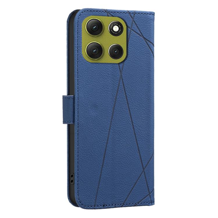 For Motorola Moto G86 5G Geometric Pattern RFID Leather Phone Case