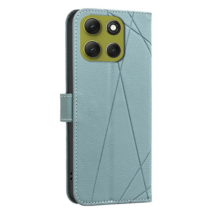 For Motorola Moto G86 5G Geometric Pattern RFID Leather Phone Case