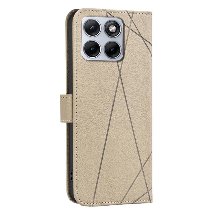 For Motorola Edge 70 Fusion 5G Geometric Pattern RFID Leather Phone Case