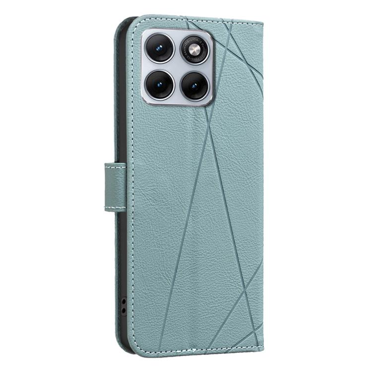 For Motorola Edge 70 Fusion 5G Geometric Pattern RFID Leather Phone Case