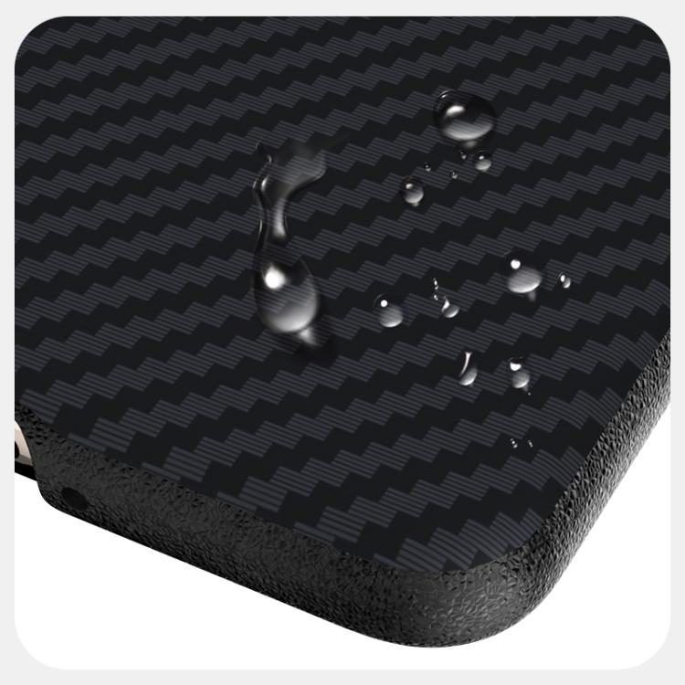For Huawei Pura X ABEEL C Carbon Fiber Series 6D Micro Relief MagSafe Phone Case