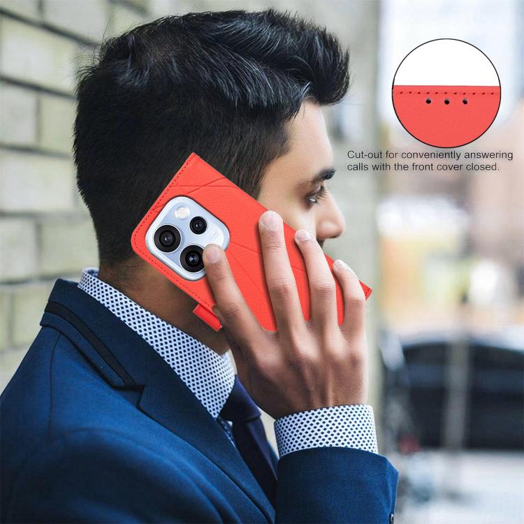 For OPPO Reno15 F 5G Global Geometric Pattern RFID Leather Phone Case