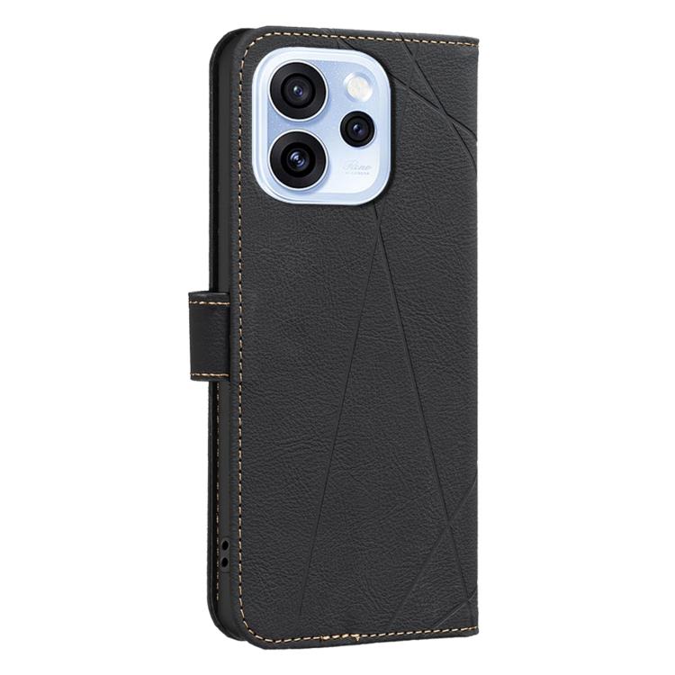 For OPPO Reno15 F 5G Global Geometric Pattern RFID Leather Phone Case