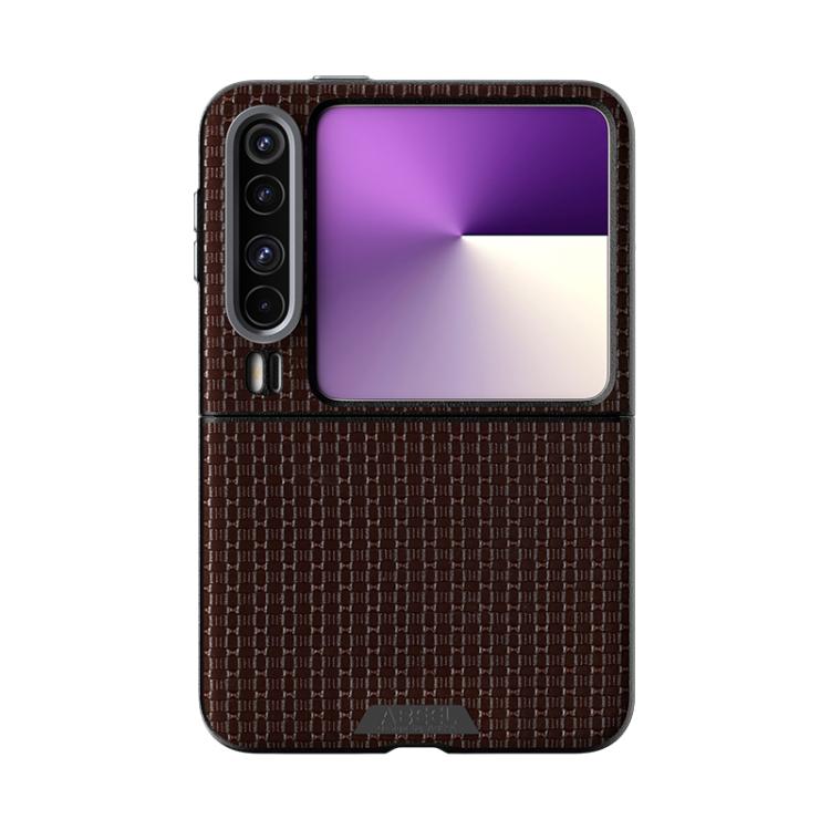 For Huawei Pura X ABEEL Ruyi Pattern 6D Micro Relief MagSafe Leather Phone Case