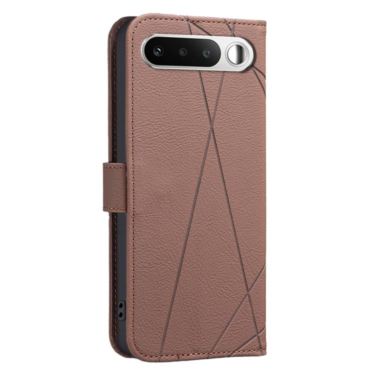 For Realme 16 5G Geometric Pattern RFID Leather Phone Case