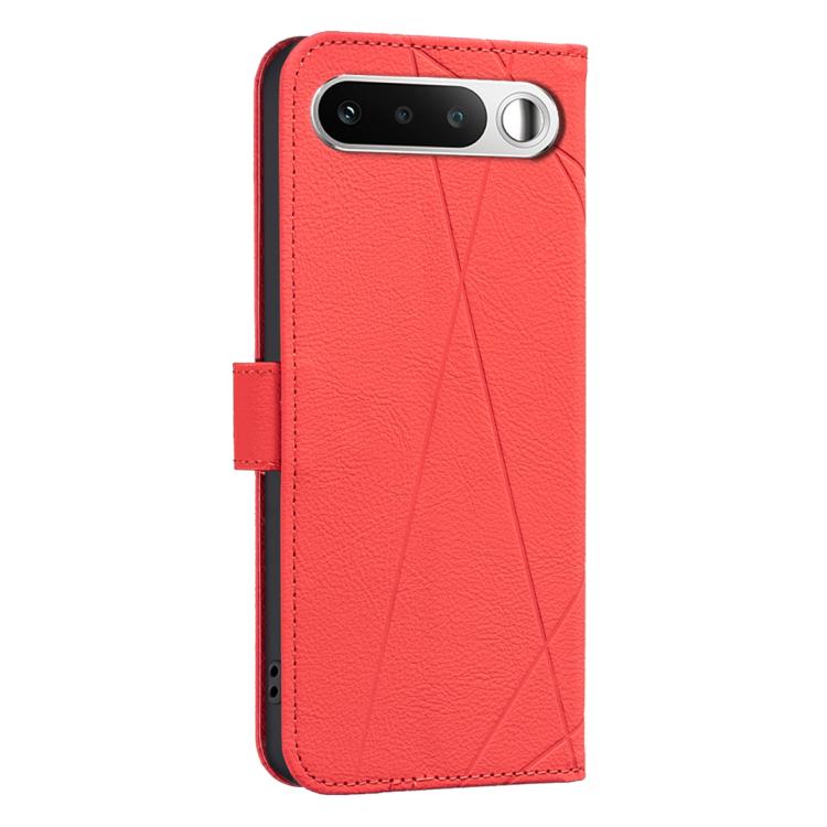 For Realme 16 5G Geometric Pattern RFID Leather Phone Case