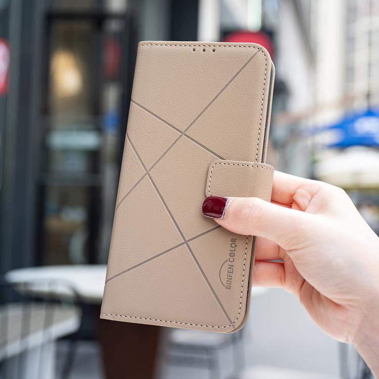 For Tecno Spark 20 Geometric Pattern RFID Leather Phone Case