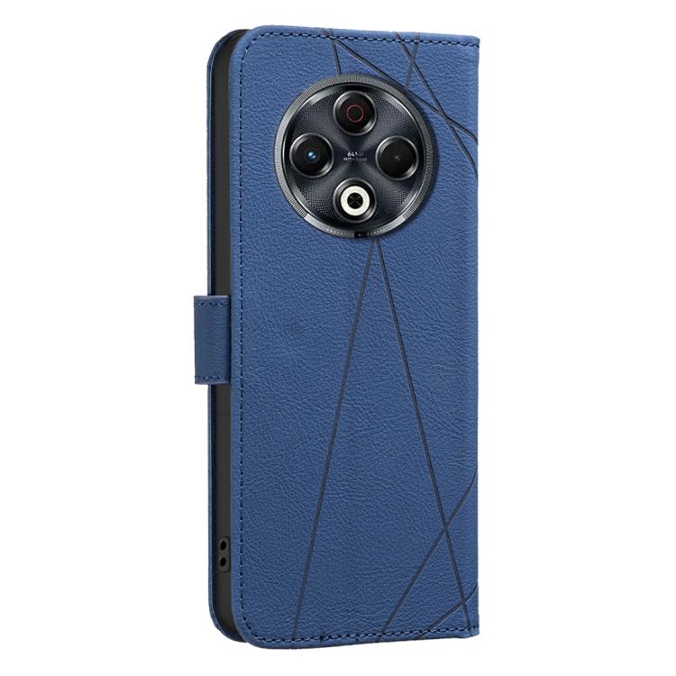 For Tecno Spark 30 4G Geometric Pattern RFID Leather Phone Case