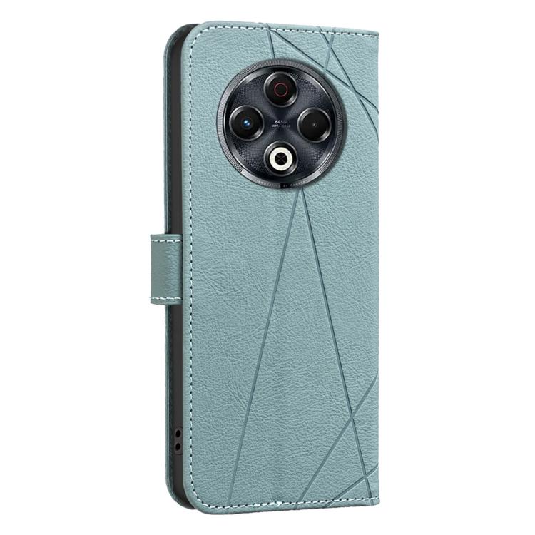 For Tecno Spark 30 4G Geometric Pattern RFID Leather Phone Case