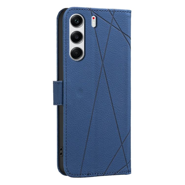 For Tecno Camon 40 Pro 4G Geometric Pattern RFID Leather Phone Case