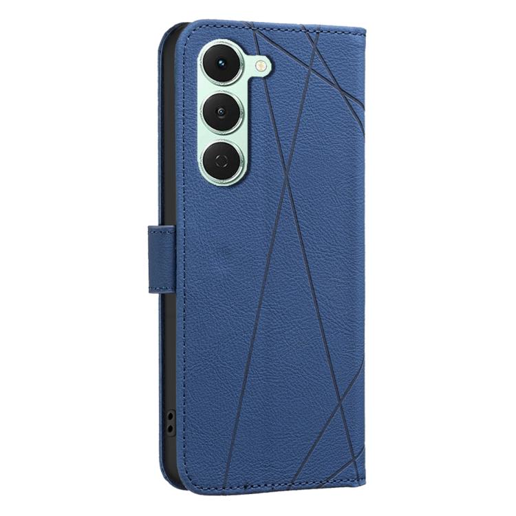 For Tecno Spark 40 Pro 4G Geometric Pattern RFID Leather Phone Case
