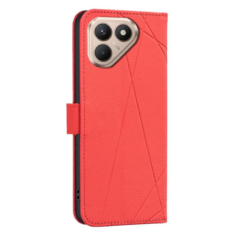 For Tecno Pova 7 Ultra 5G Geometric Pattern RFID Leather Phone Case