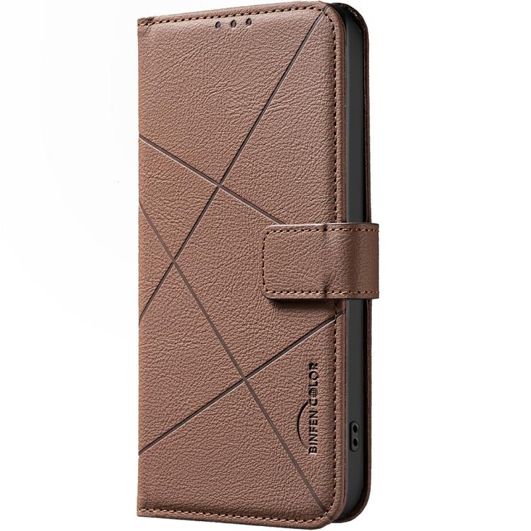 For Tecno Pova 7 Pro 5G Geometric Pattern RFID Leather Phone Case