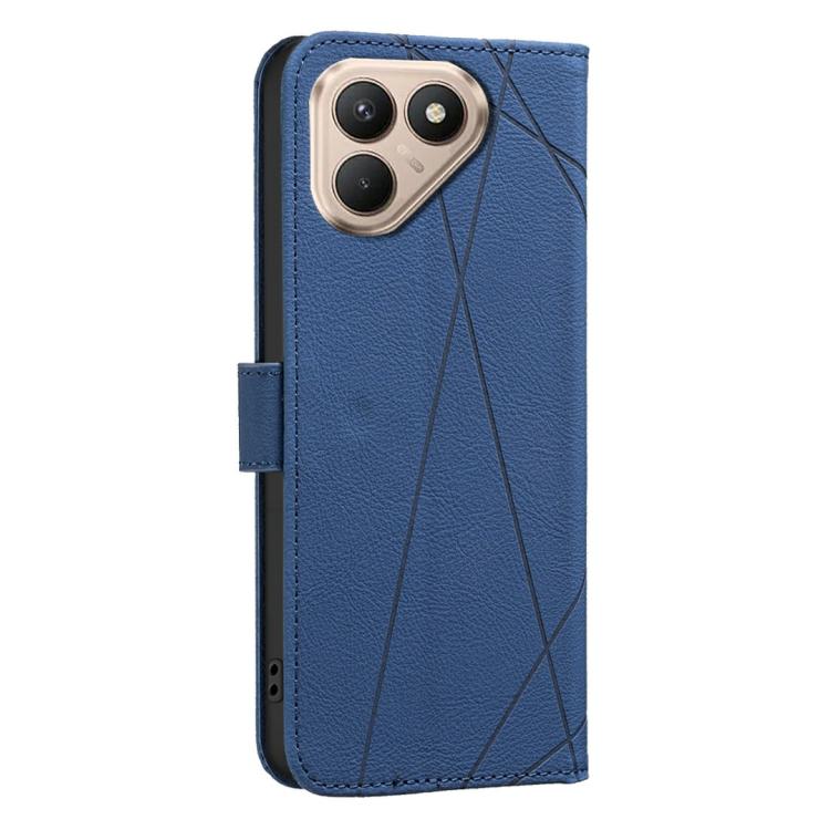 For Tecno Pova 7 Pro 5G Geometric Pattern RFID Leather Phone Case