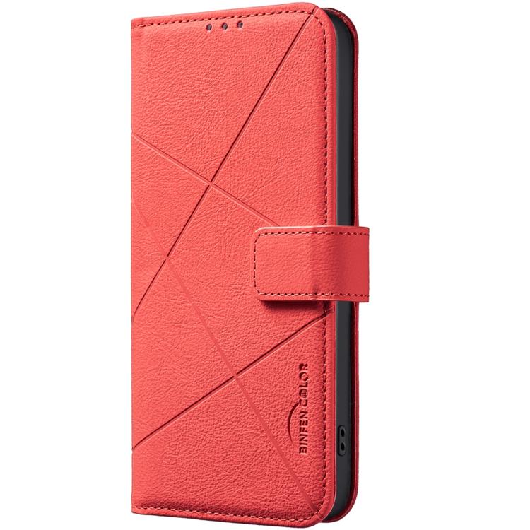 For Tecno Spark Go 3 Geometric Pattern RFID Leather Phone Case