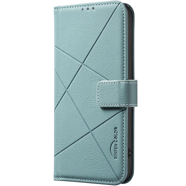 For Tecno Spark Go 3 Geometric Pattern RFID Leather Phone Case