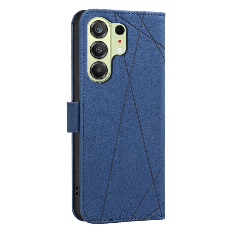 For Tecno Camon 50 4G Geometric Pattern RFID Leather Phone Case