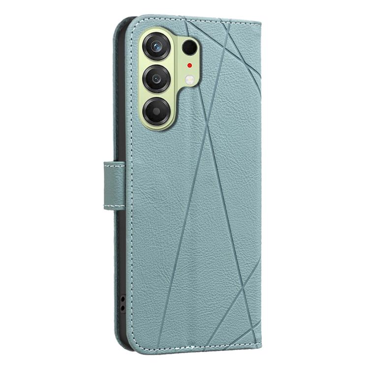 For Tecno Camon 50 4G Geometric Pattern RFID Leather Phone Case