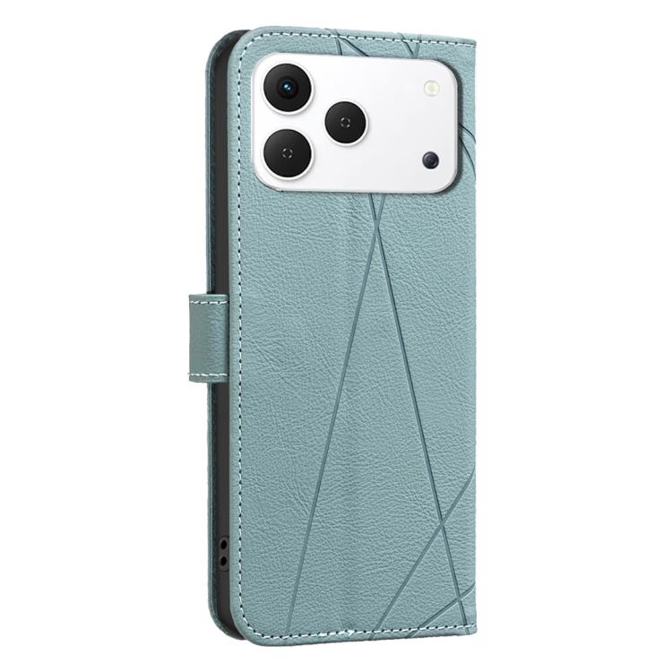 For Tecno Spark 50 4G Geometric Pattern RFID Leather Phone Case