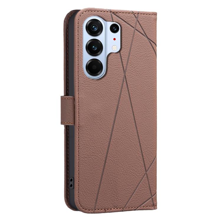 For Tecno Camon 50 Pro 4G Geometric Pattern RFID Leather Phone Case