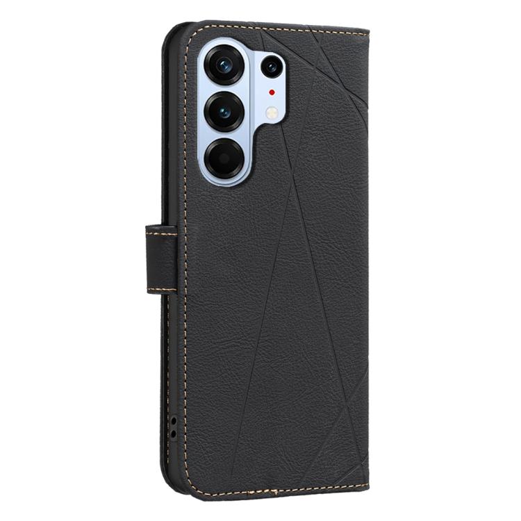 For Tecno Camon 50 Pro 4G Geometric Pattern RFID Leather Phone Case
