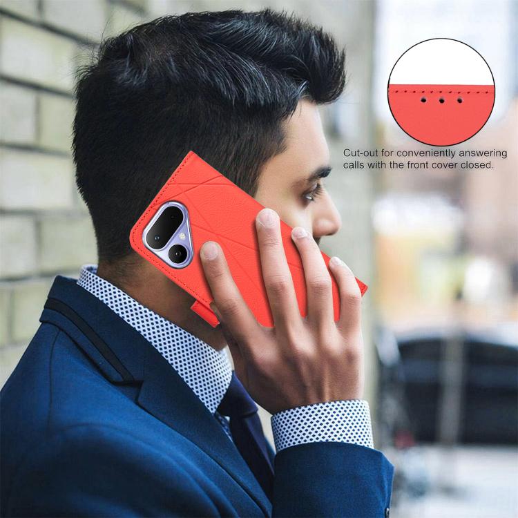 For Tecno Pova Curve 2 5G Geometric Pattern RFID Leather Phone Case